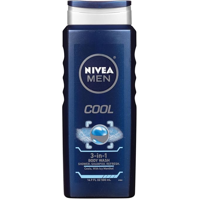 Nivea For Men Body Wash - Cool - 16.9 oz